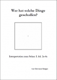 Wer hat solche Dinge geschaffen (Sohar-Kapitel III) von Giovanni Grippo